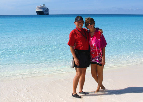 Lorrin Lee at Half Moon Cays, Bahamas.