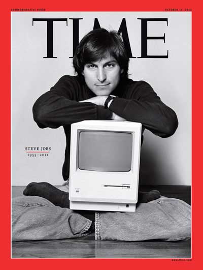 Steve Jobs. Time. lorrinlee.com